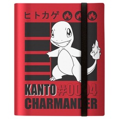 Ultra Pro Pokemon Kanto #0004 Charmander 9-Pocket PRO Binder